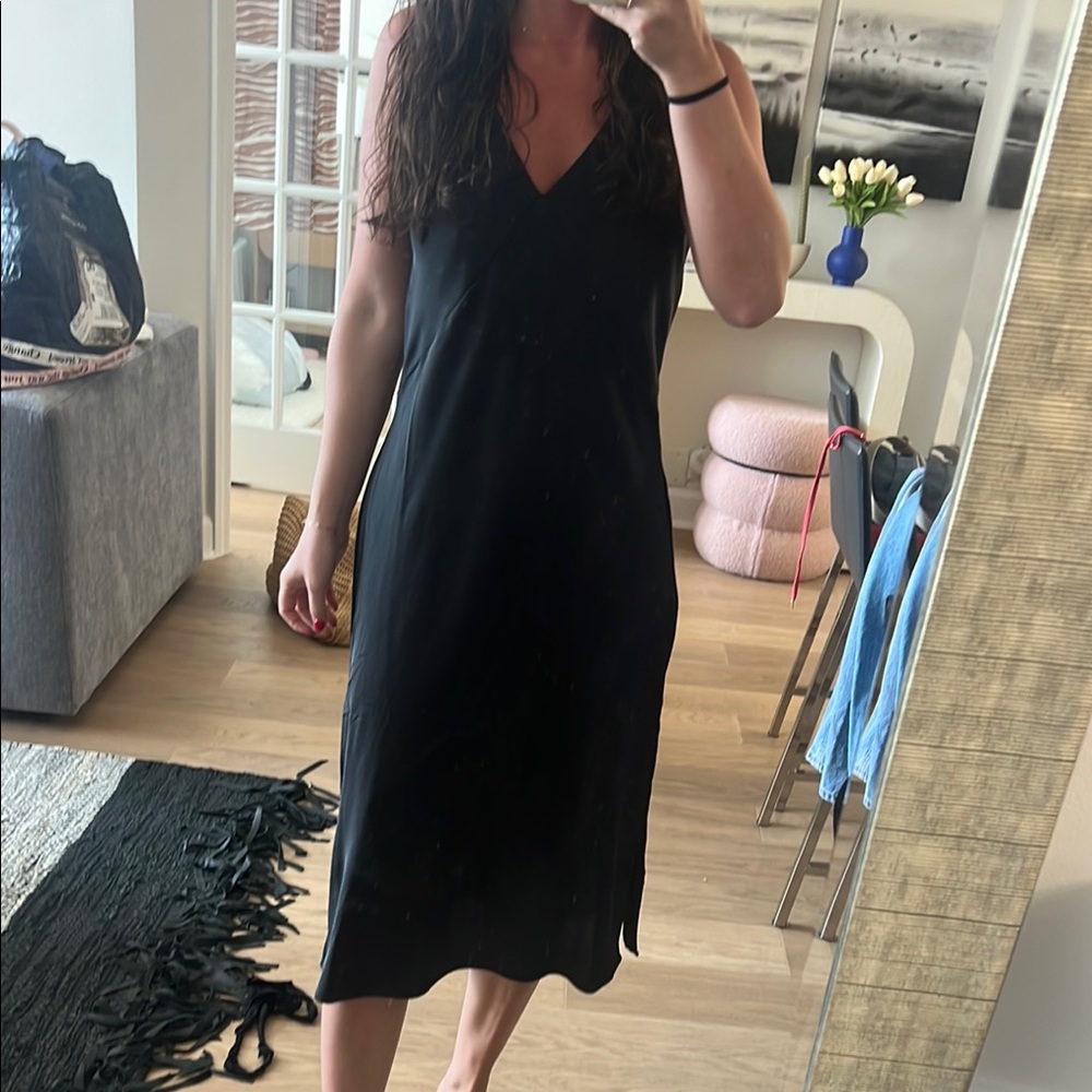 a new day Black Midi Dress